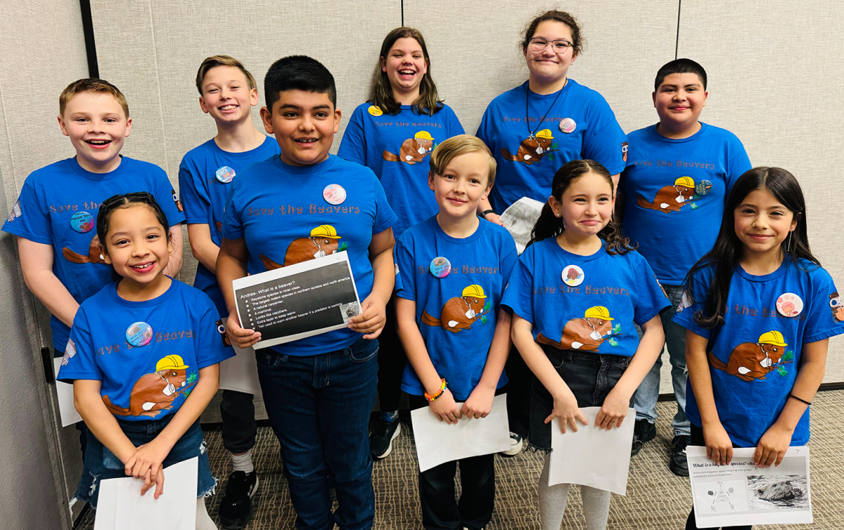 Students save family of beavers located behind school | News Details