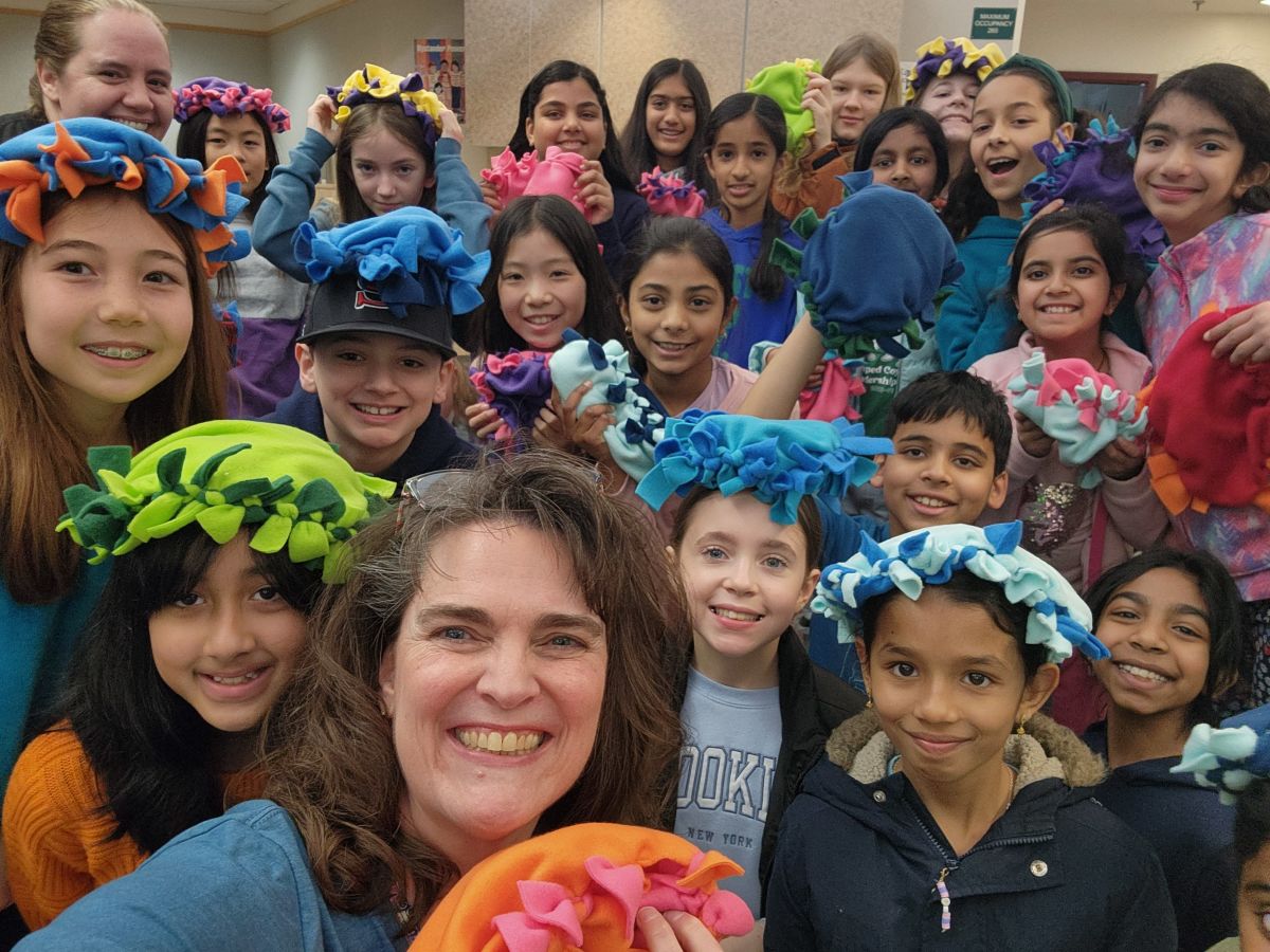 Students Make Blankets for Humane Society News Article Cascade