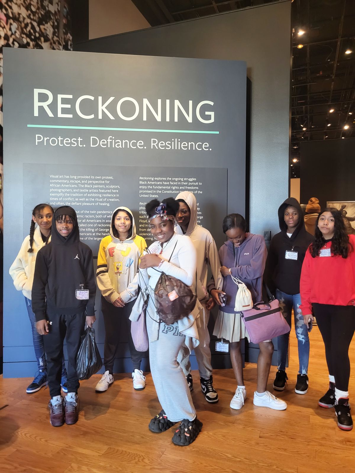 Grimes middle schoolers go to National Museum of African American
