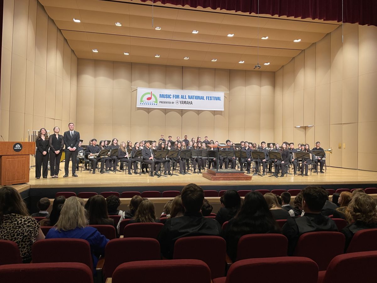 Blalack Honor Winds Preformed at the Music for All National Festival ...