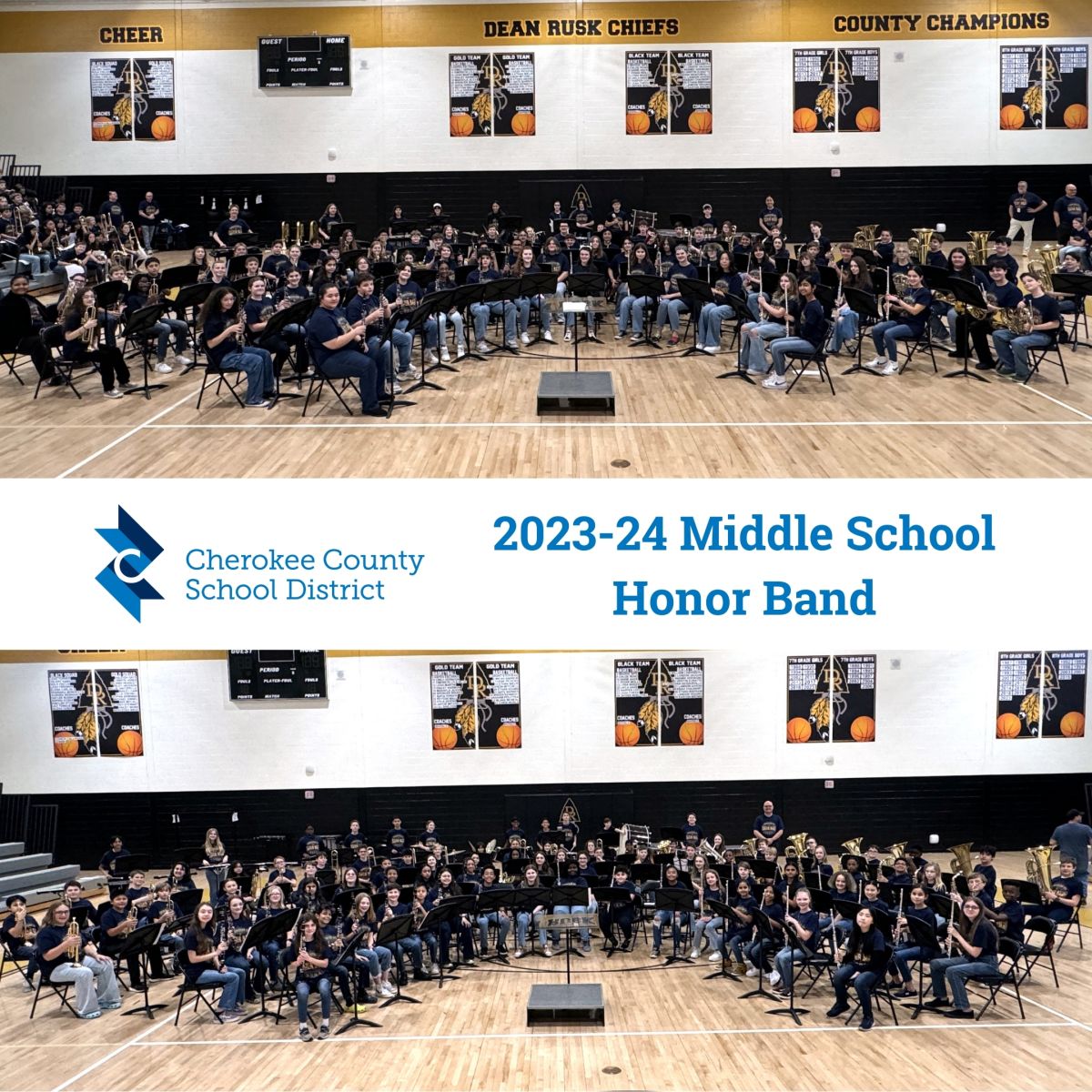 180 Young Musicians Perform in Middle School Honor Band | Post Detail