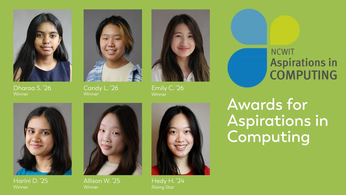 NCWIT Aspirations in Computing Award Winners News Details