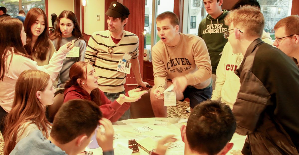 Students learn about national security through role-playing game | News ...