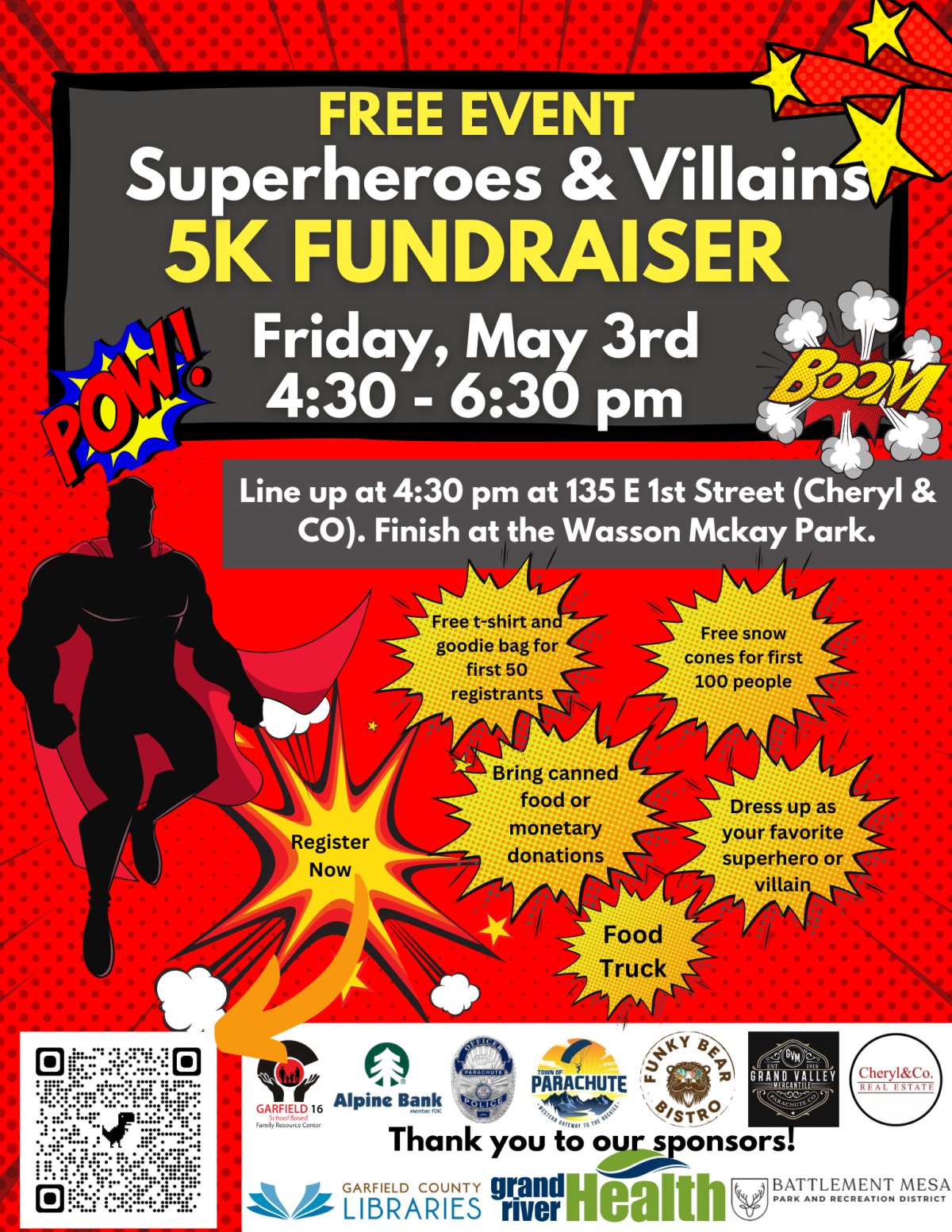 Superheroes and Villains 5K | News Information