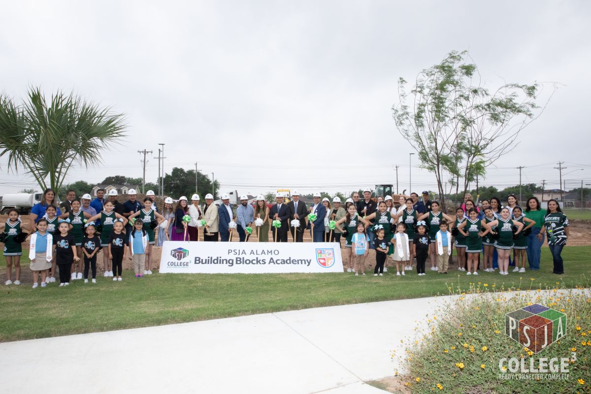 PSJA ISD Breaks Ground for New Alamo Building Blocks Academy, Expanding
