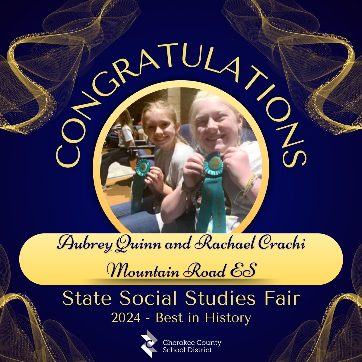 CCSD Students Win Top Prize at State Social Studies Fair Post Detail