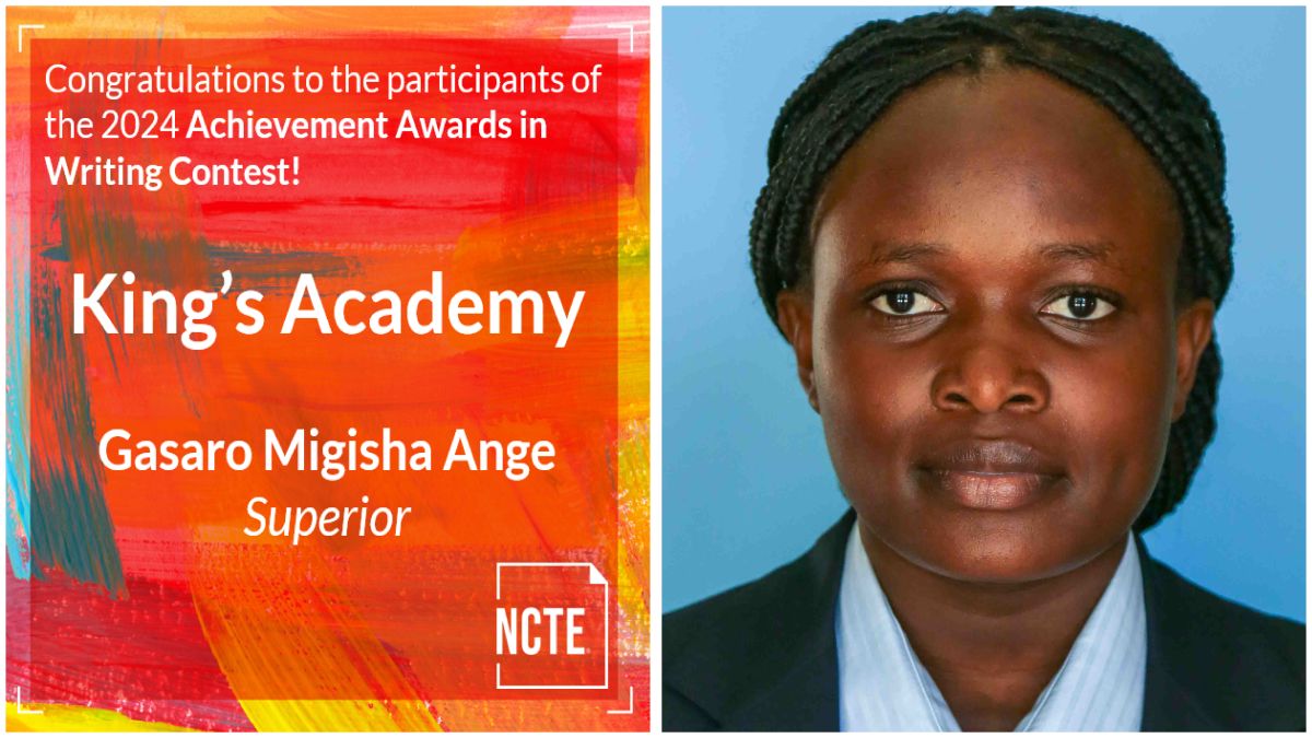 King’s Student Receives Achievement Award in Writing | School News ...
