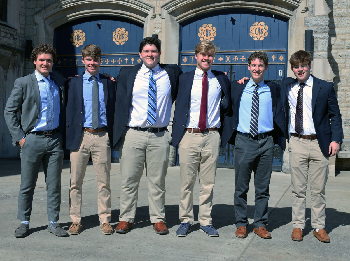 Making Mr. Canisius: 2024 finalists with faculty members who made an ...