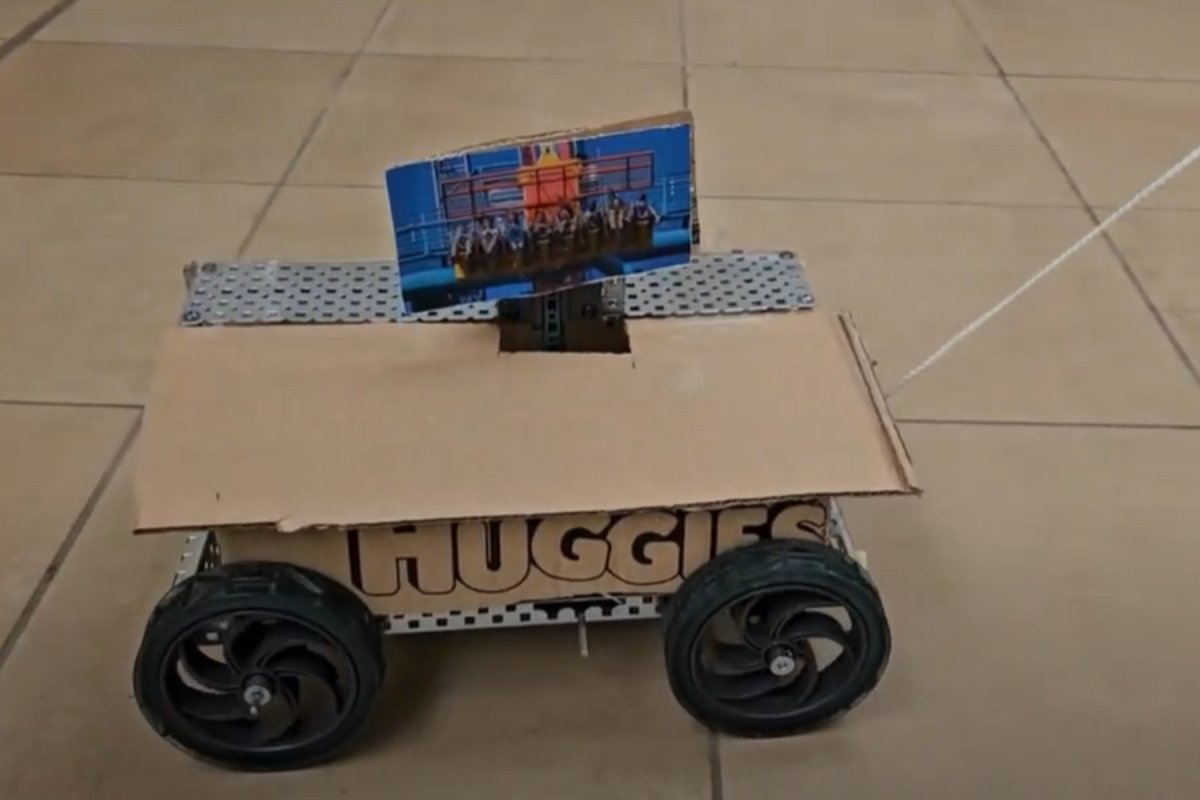 Robbinsdale Midddle School students show off skills with pull toy