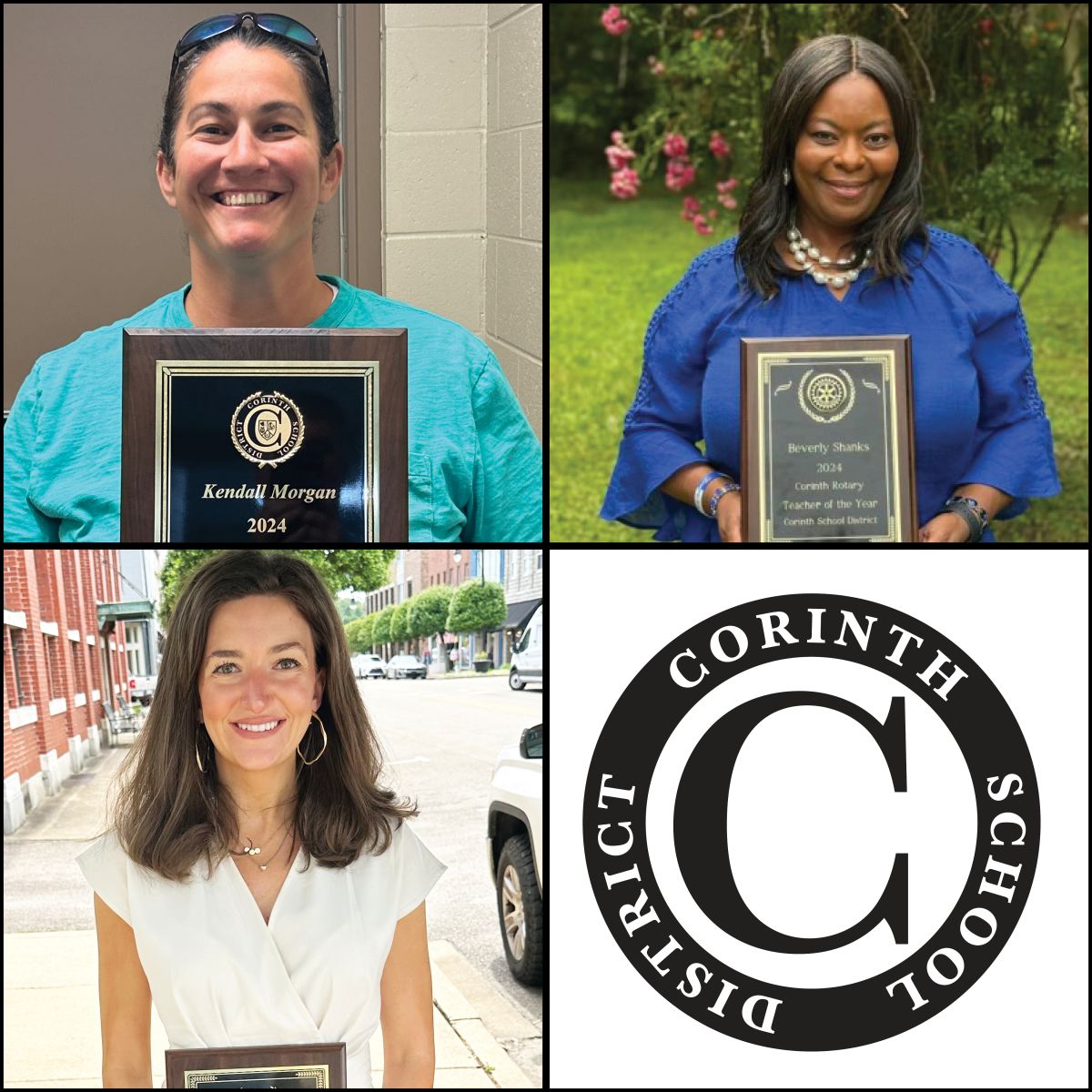 Corinth School District Honors Teachers of the Year Details