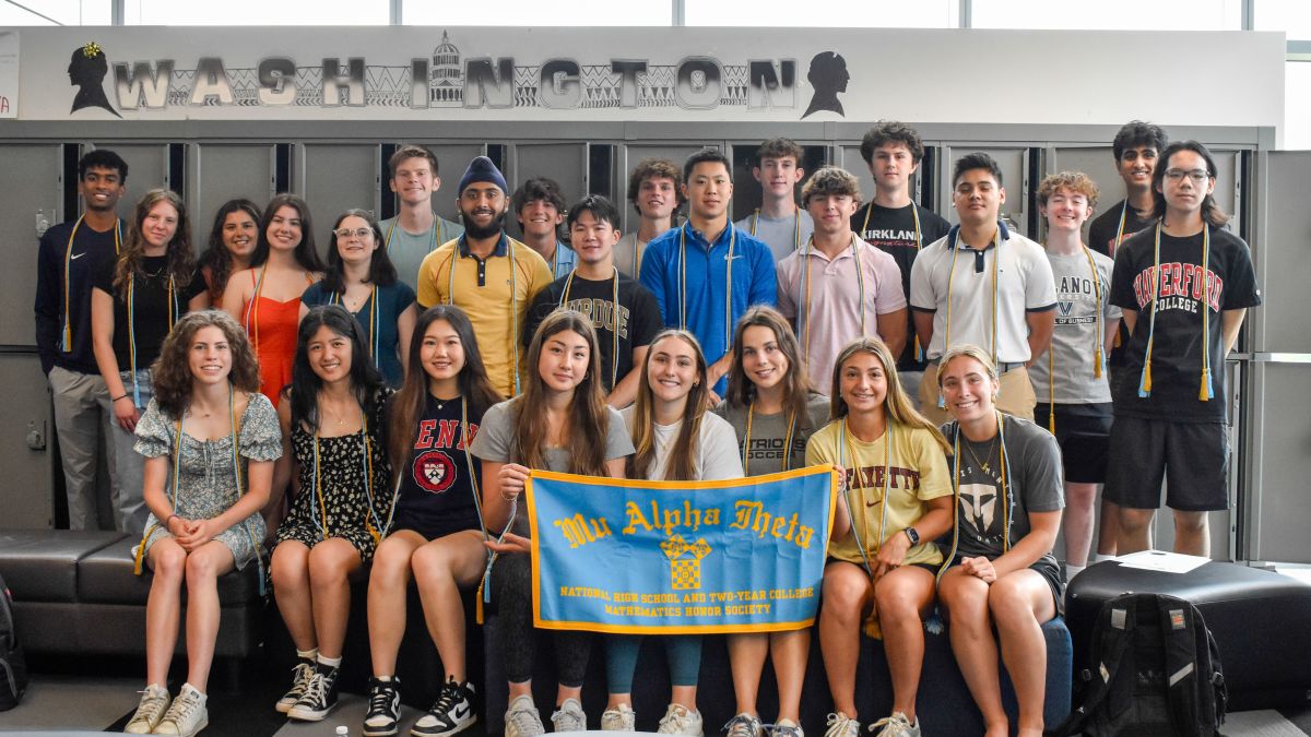 Germantown Academy Inducts 26 Seniors into National Mathematics Honor