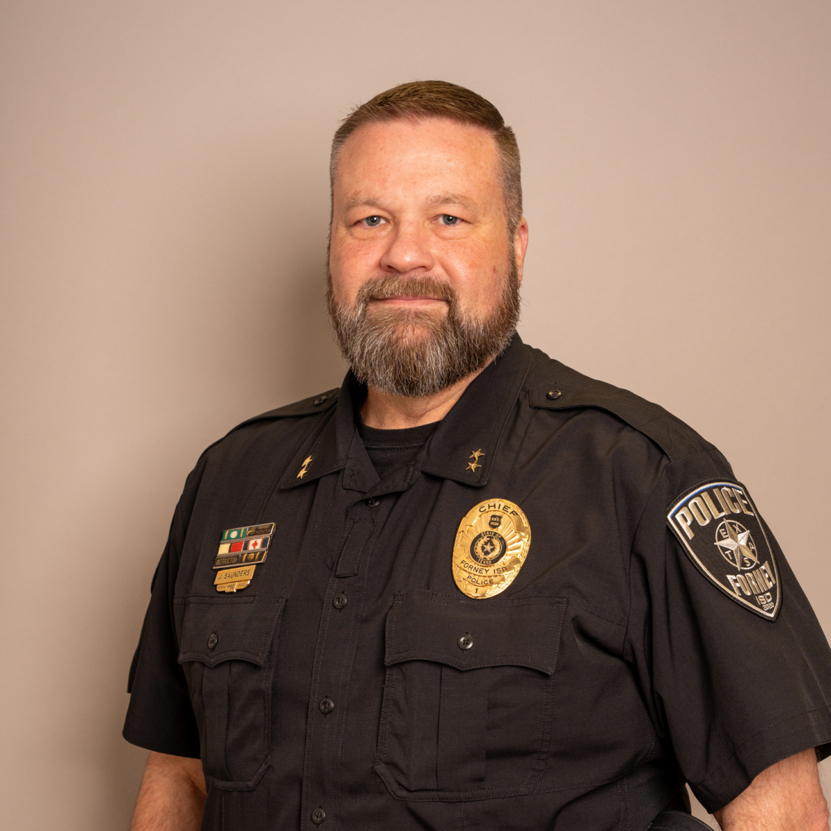 Saunders named new Forney ISD Police Chief | News Details