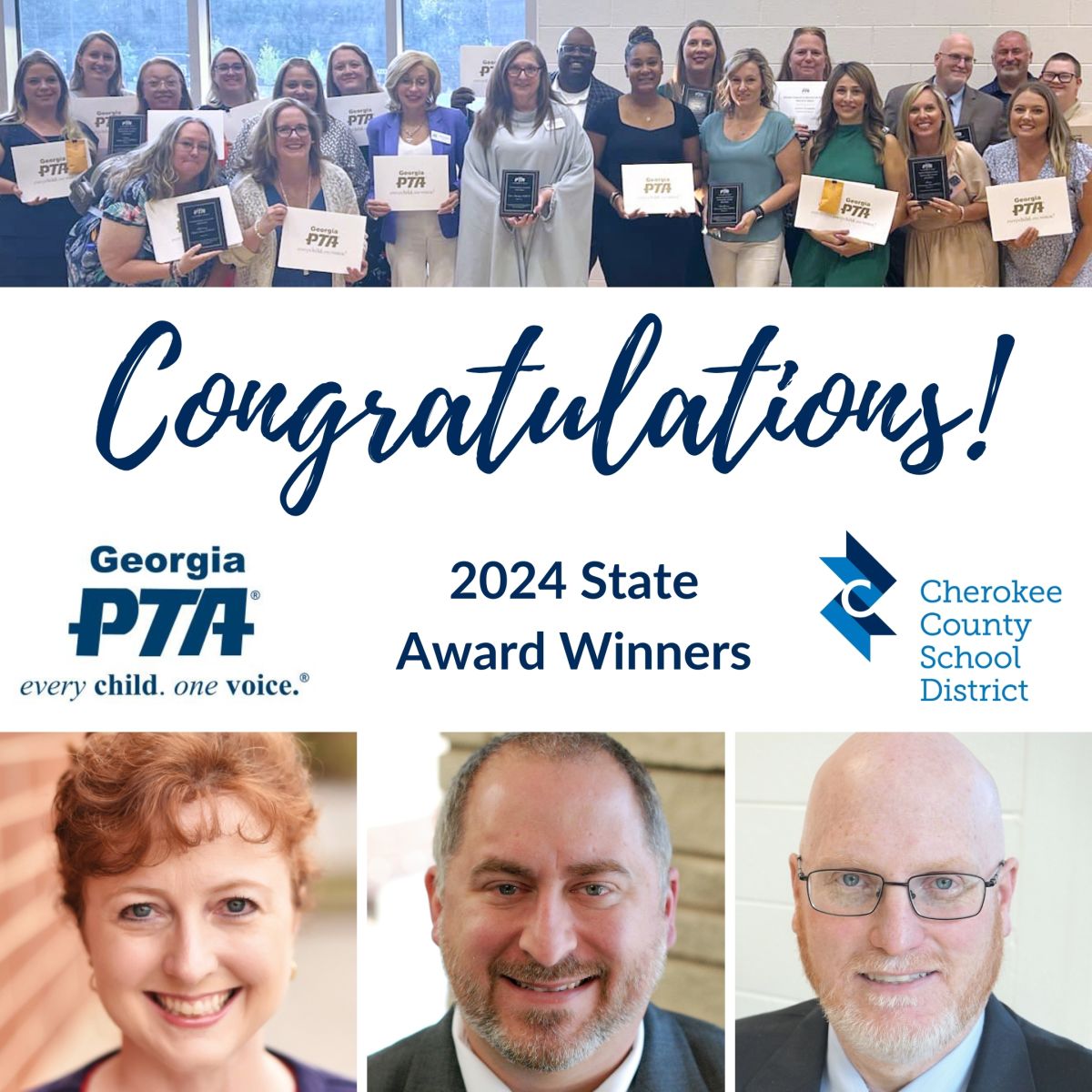 CCSD Educators, Volunteers Earn Statewide Honors from PTA Post Detail