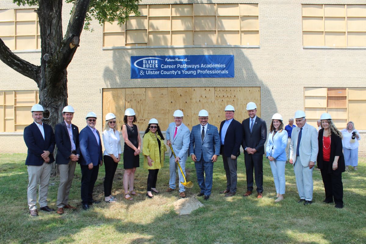 CTE Celebrated at Groundbreaking for the Future Ulster BOCES Career ...
