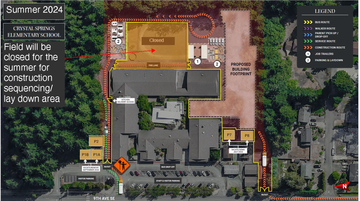 Crystal Springs Elementary expansion project update - June 2024