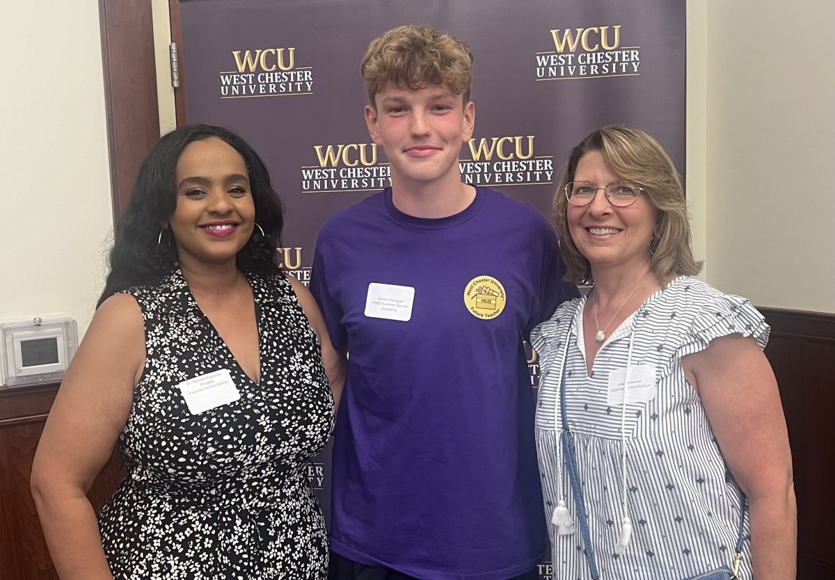 Plymouth Whitemarsh High School students participate in PRIZE ceremony