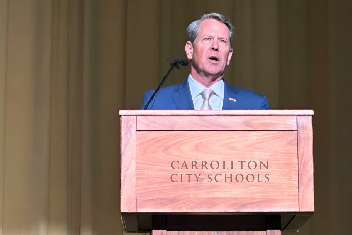 CCS Governor Brian Kemp at startofschool kickoff Featured News