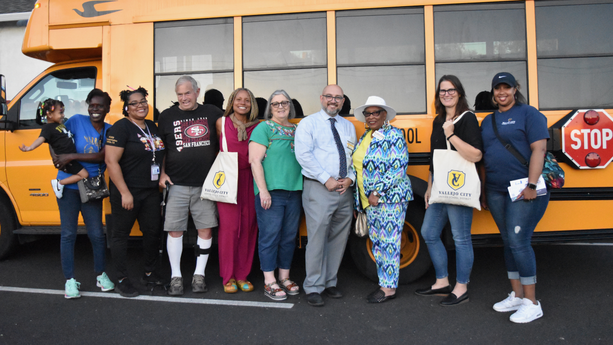 Vallejo City Unified School District Trustees, Superintendent, and Staff  Engage with Vallejo Communities for National Night Out | District News Post