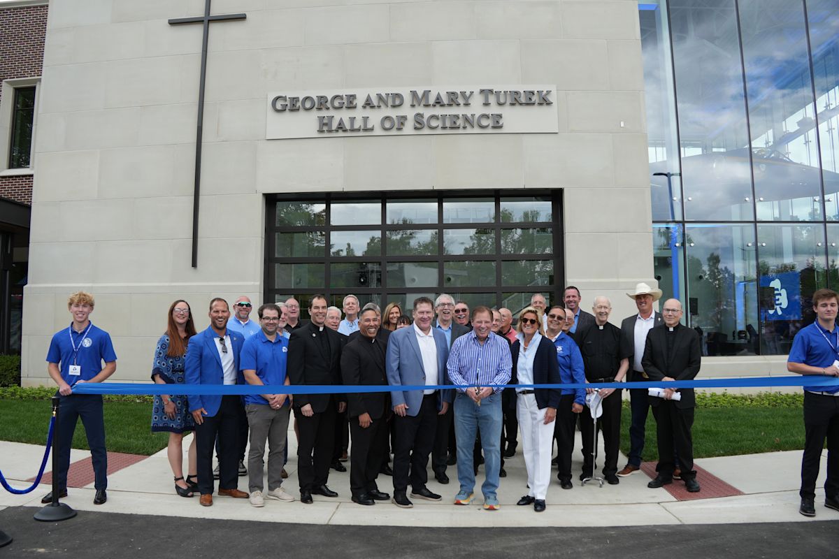 Catholic Central Holds George and Mary Turek Hall of Science Dedication ...