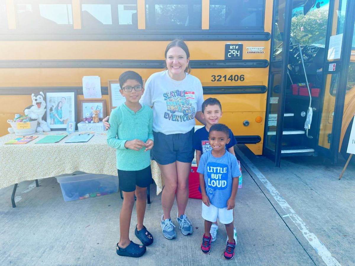 Feel-good story: Tomball ISD bus driver connects with community at meet & greet event | News details