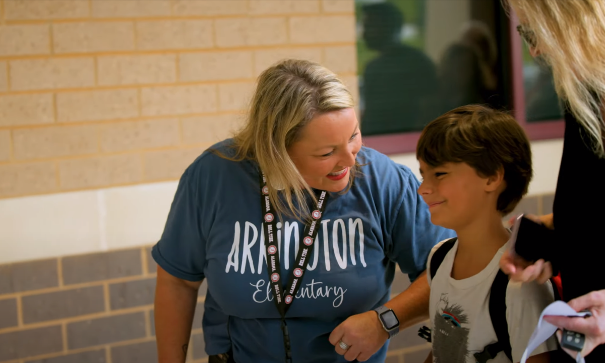 Arrington Elementary Opens Doors to New School InFocus Videos Template