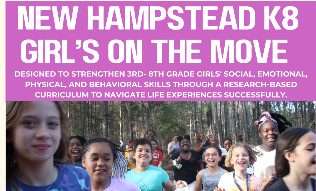 Register for New Hampstead K8 Girls on the Move News Landing Page