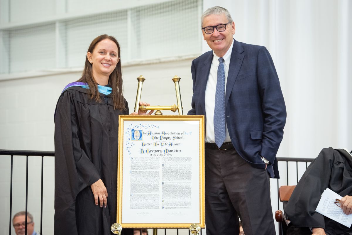 N. Gregory Mankiw '76 Receives Letter-In-Life Award | Post Detail Page