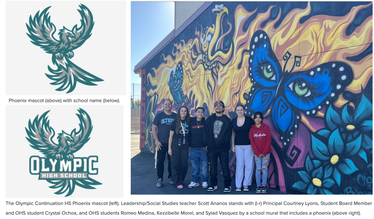 Olympic Continuation HS gets a mascot - the Phoenix | News Details