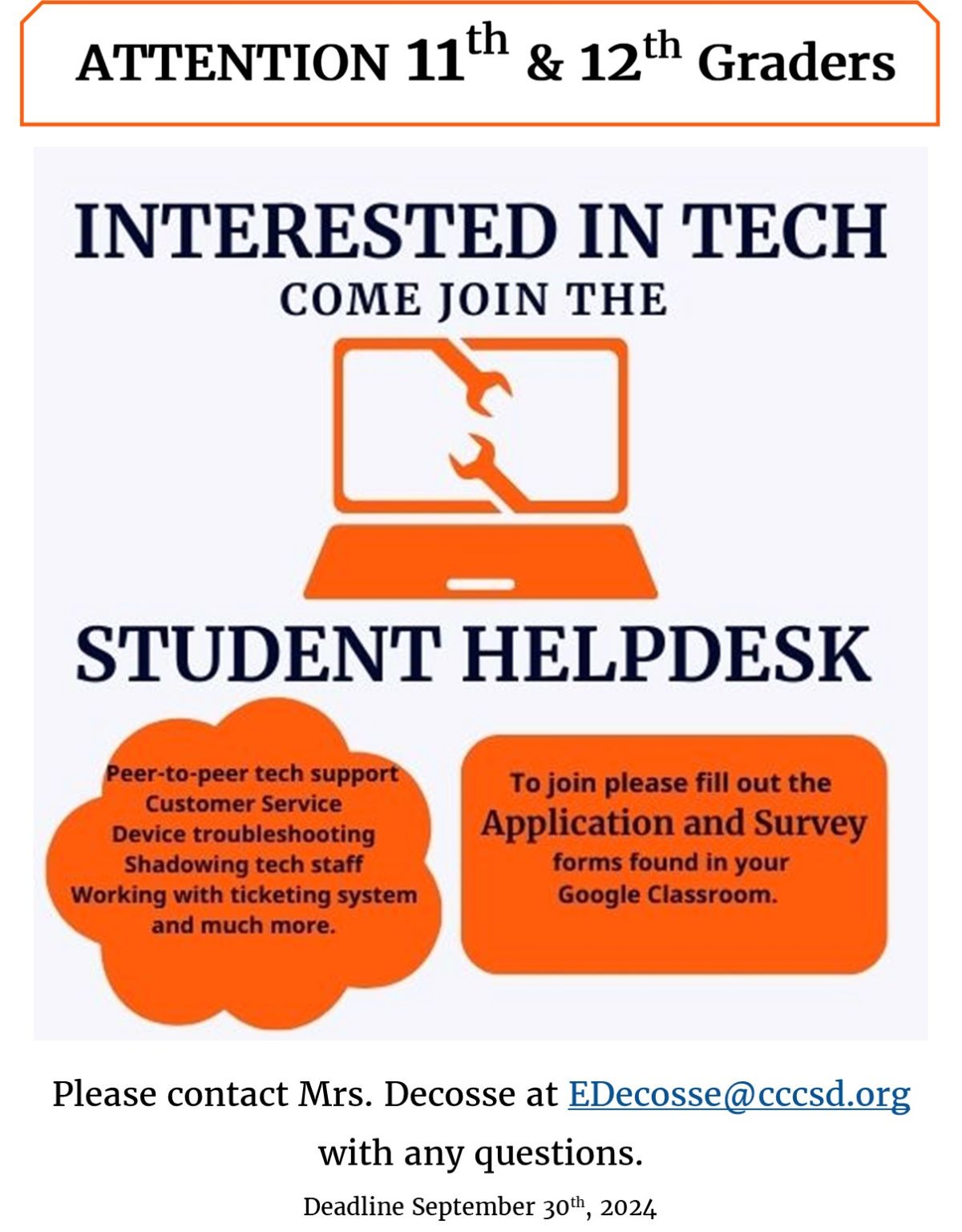 Join the Student Helpdesk Default Board Post Page