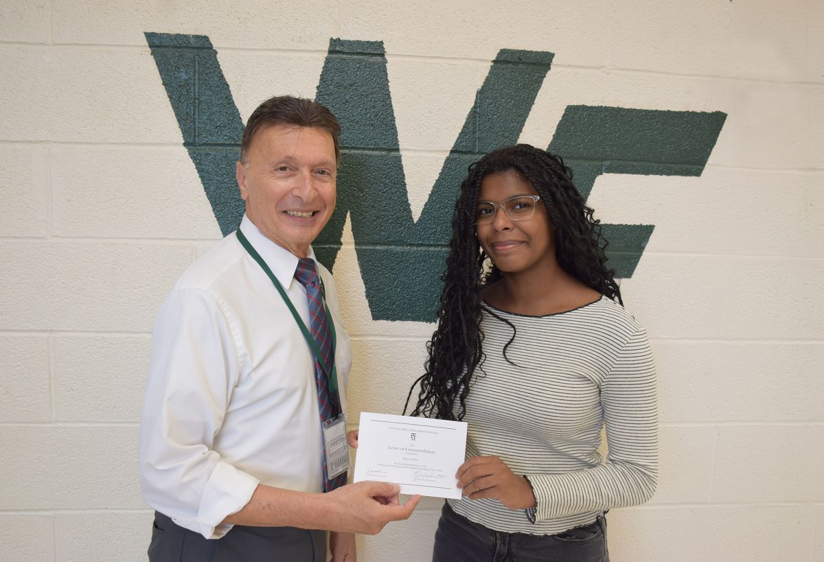 WFHS Senior Named National Merit Scholarship Program Commended Student ...