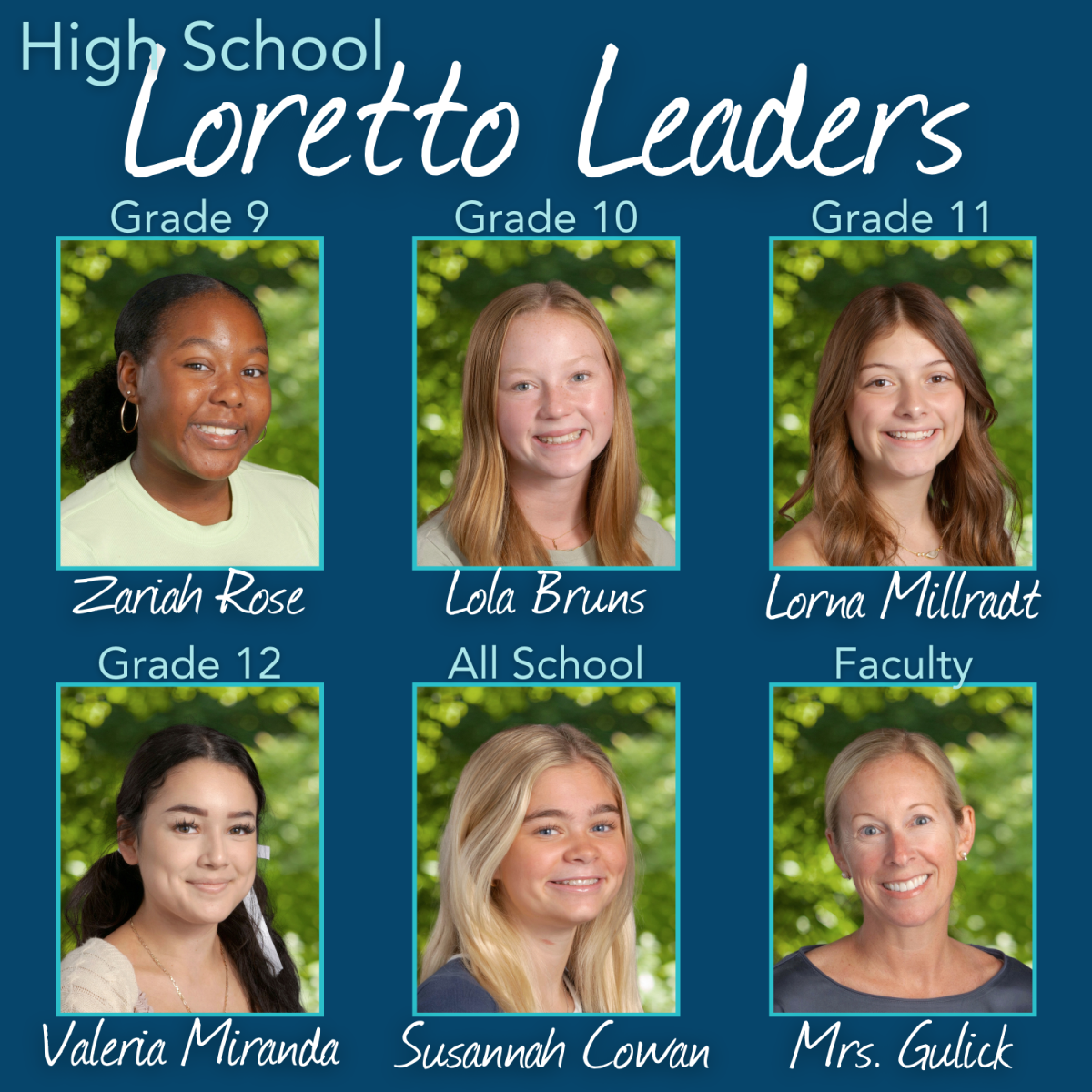 High School Announces Quarter 2 Loretto Leaders News Details