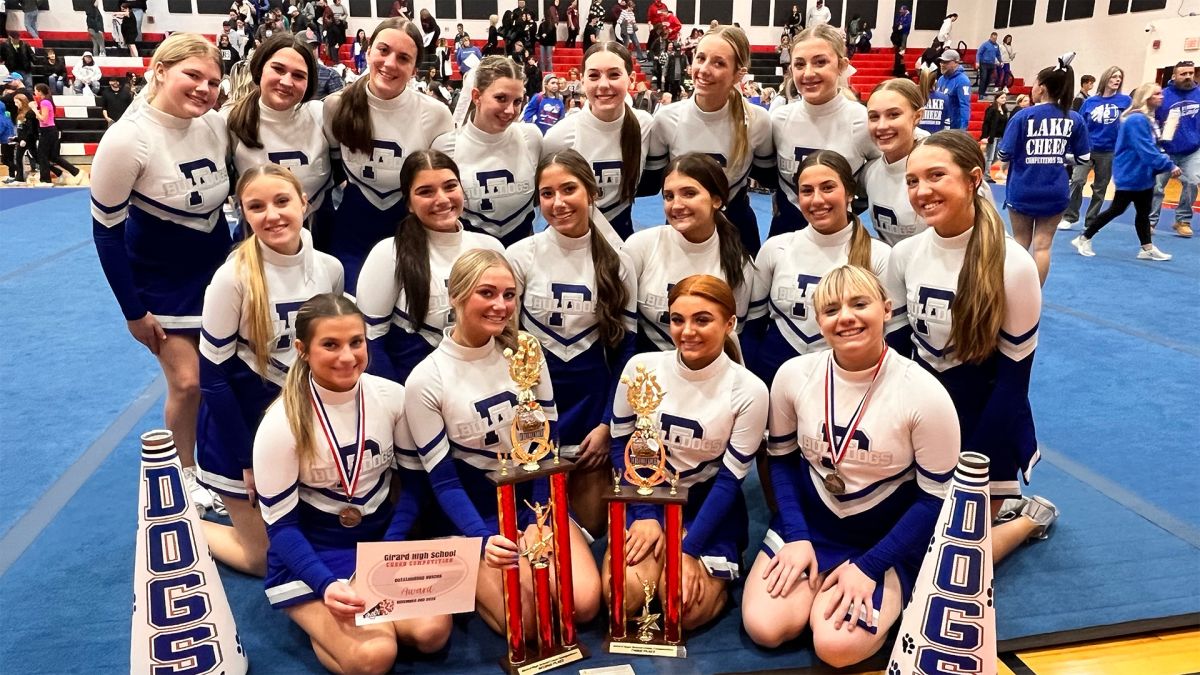 PSHS Cheer Girard High School Cheer Competition 11/02/2024 News Post