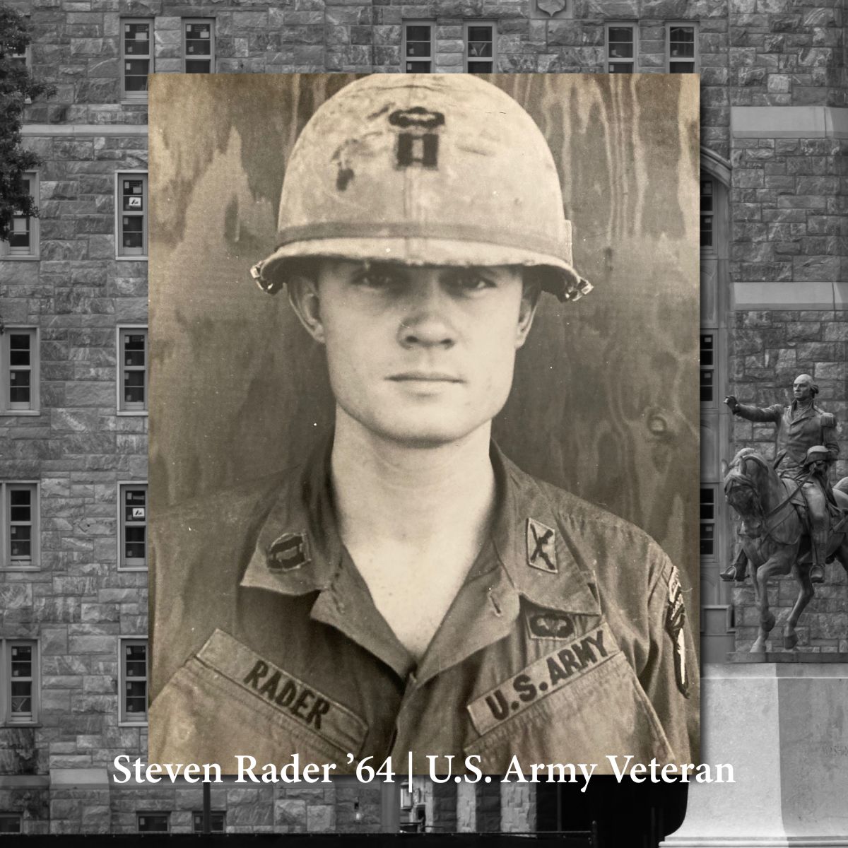 Veterans Day Spotlight: Steven Rader '64 | Alumni Post Details