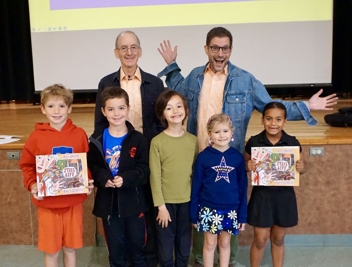Award-Winning Author/Illustrator Duo Visit Gladwyne | Article