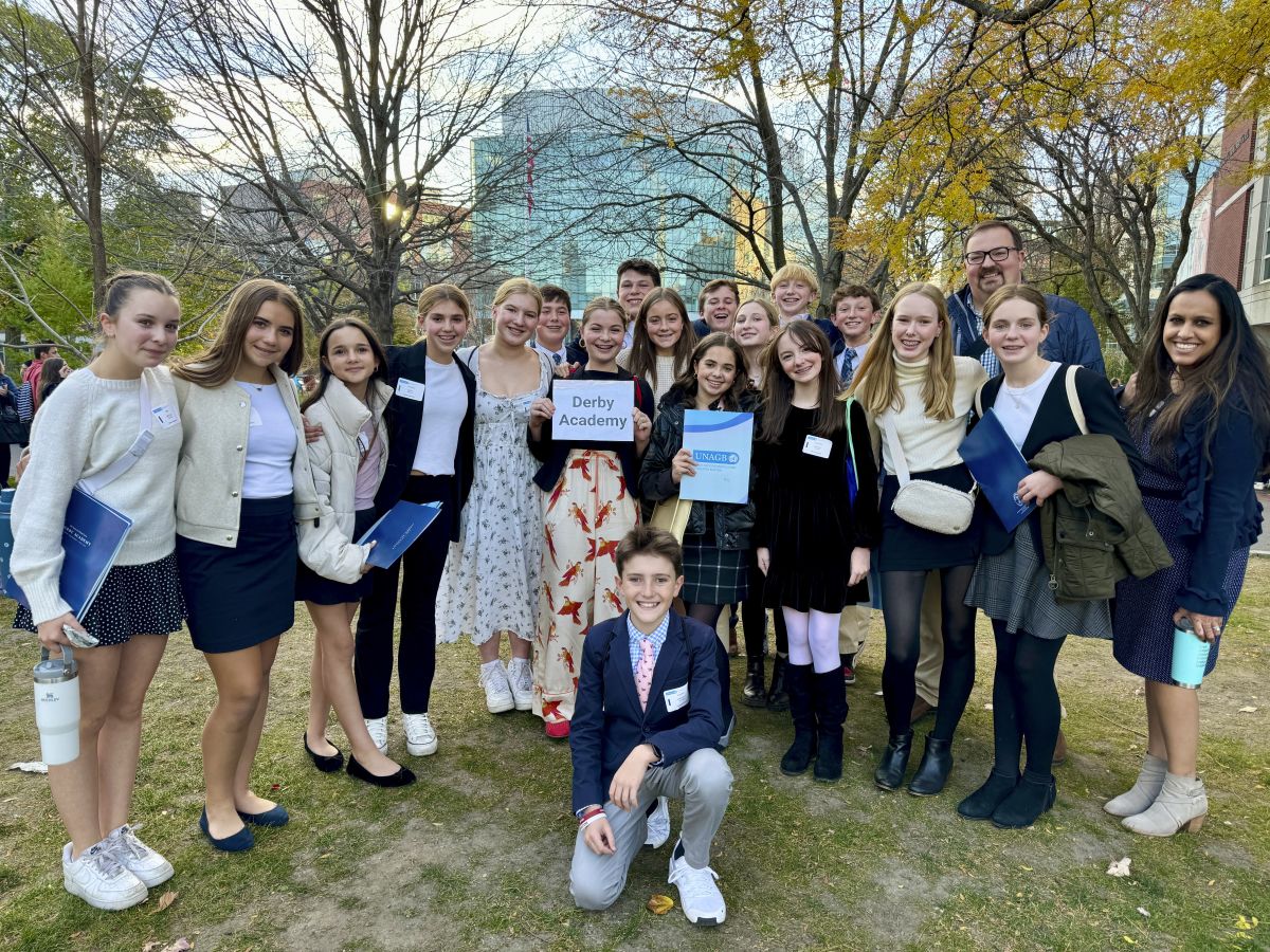 Derby Students Attend Middle School Model UN Conference Post