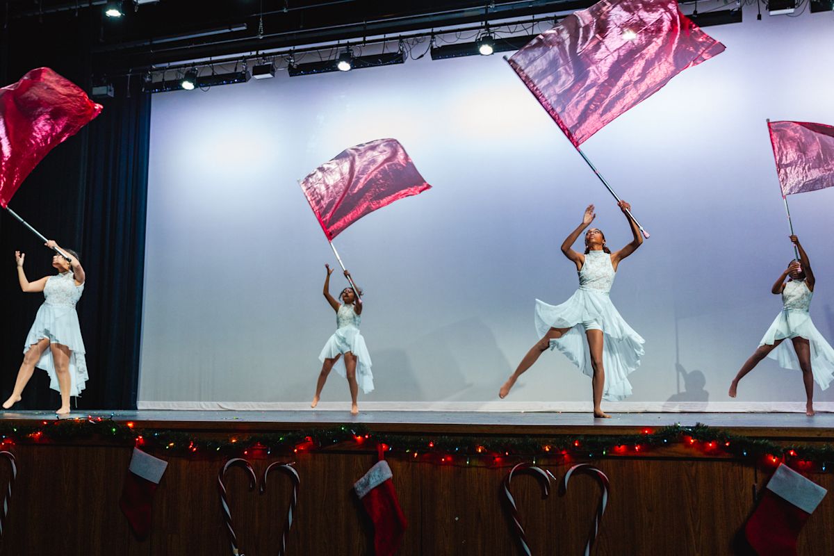 PHOTOS: Dance, cheer, color guard programs dazzle during winter show ...
