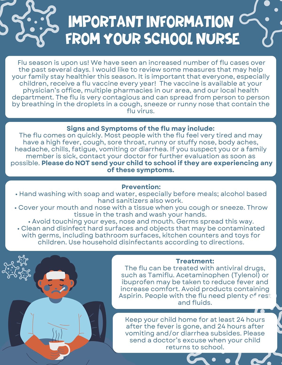 Important Information from your School Nurse | article