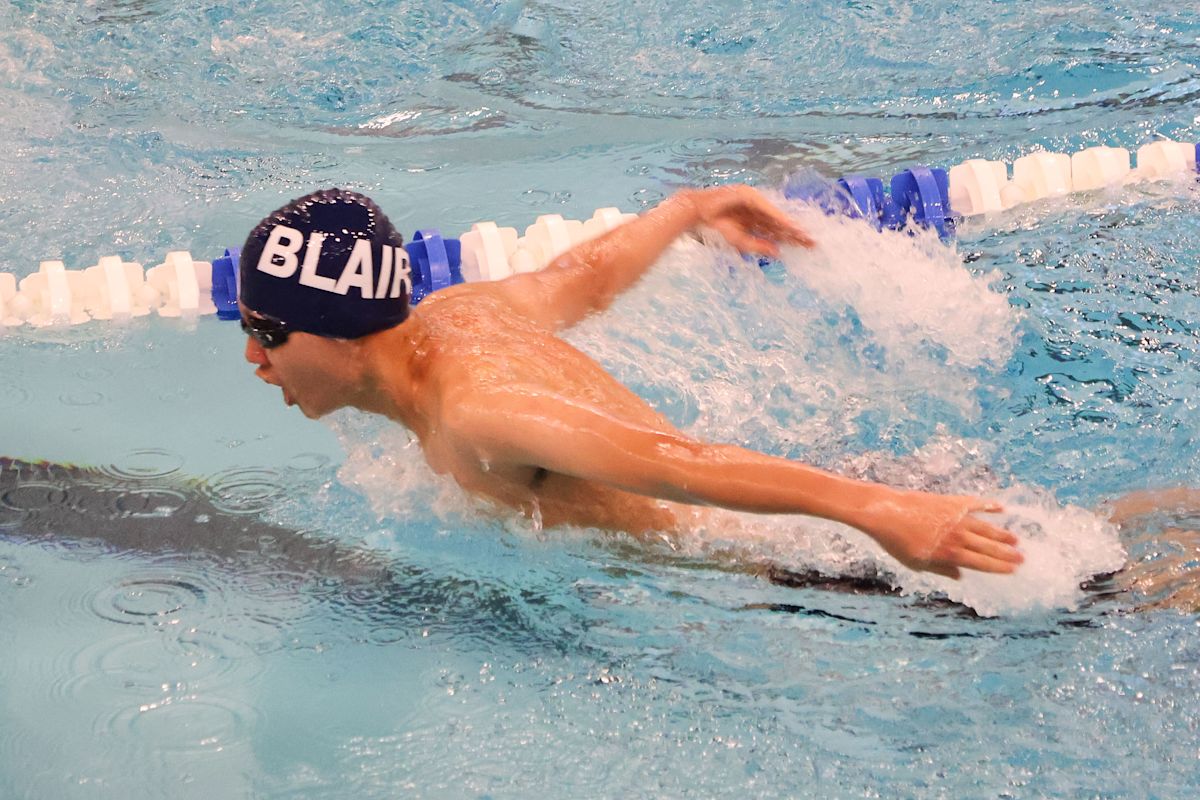 Swimming Races Hard Against George | Post