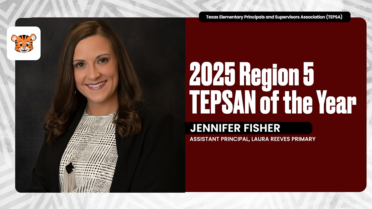 Laura Jennifer Reeves Laura Reeves Primary Assistant Principal named 2025 Region 5 TEPSAN of ...