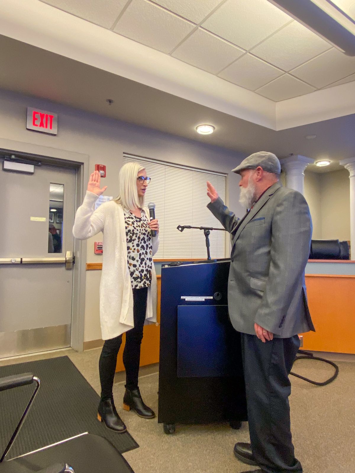 New school board member sworn in | News Details
