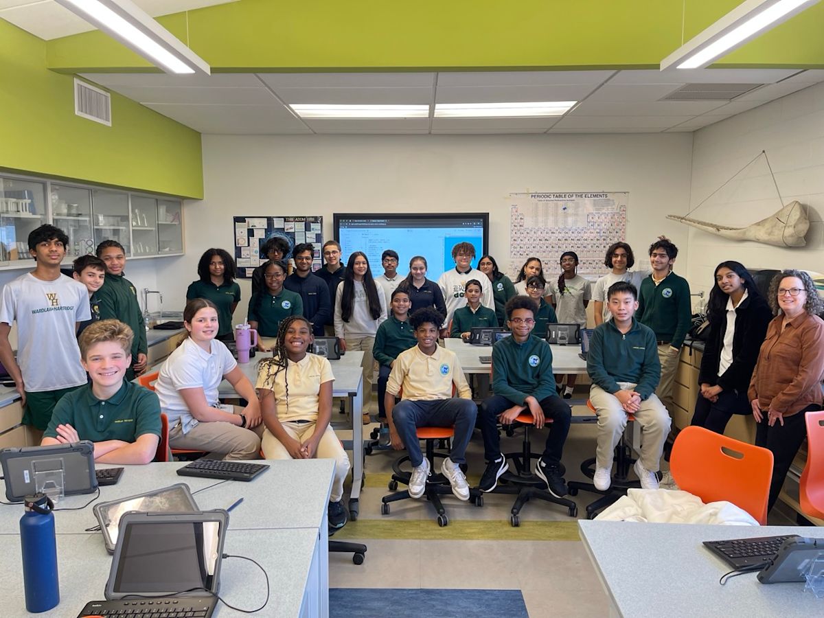 Middle School Students Learn Python Coding in STEM Workshop | News Posts