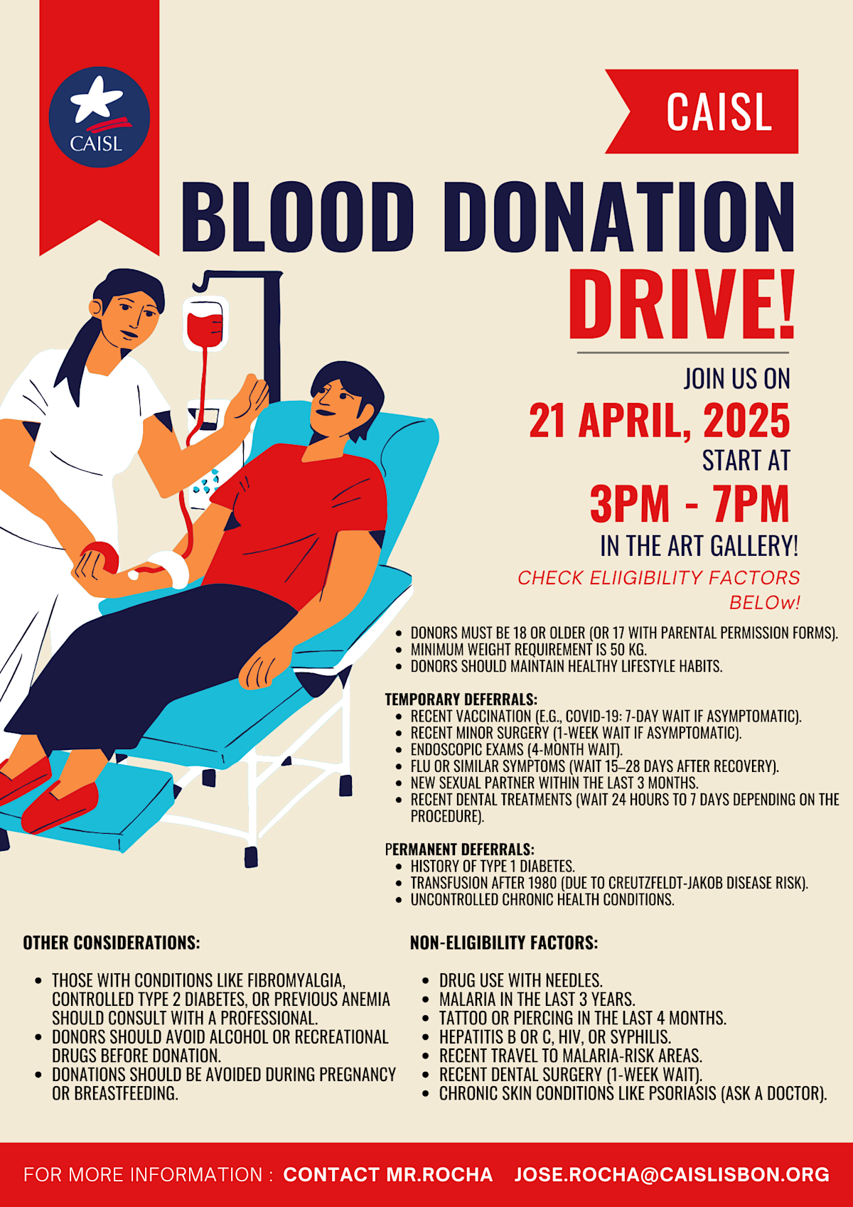 Caisl CAISL 2025 Blood Drive | Home page Posts