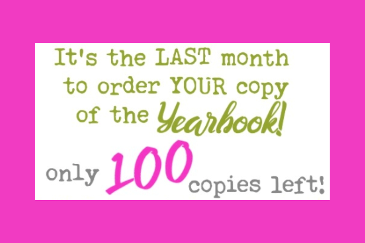 There is still time to order a Yearbook! | Articles