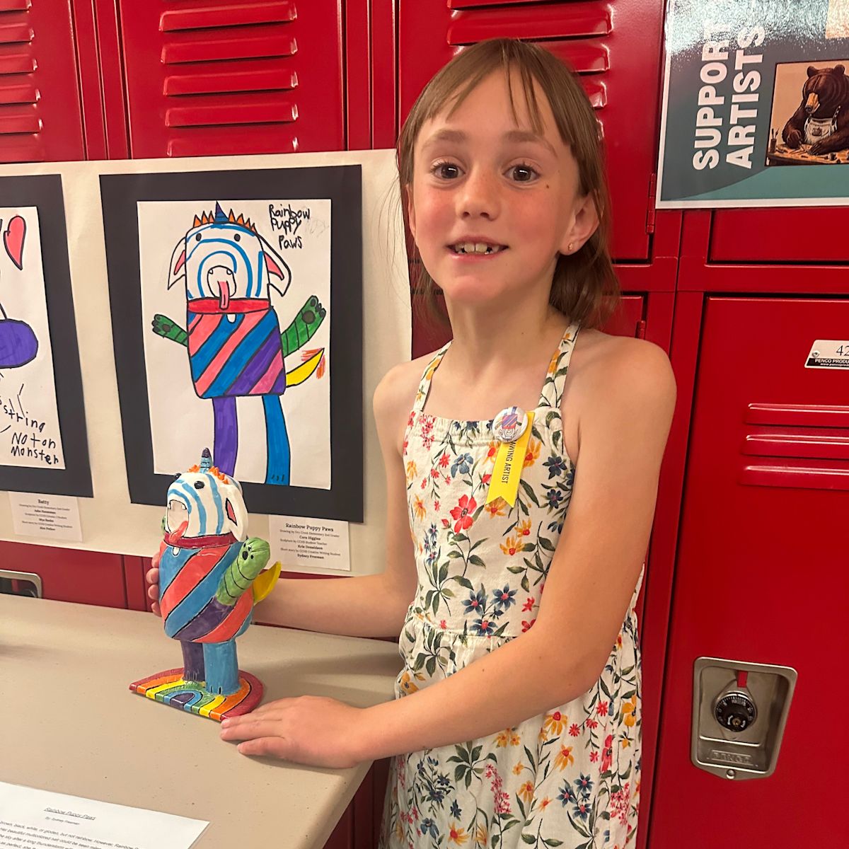 （激レア）Art in schools Amazing student artwork, unique collaboration featured at West