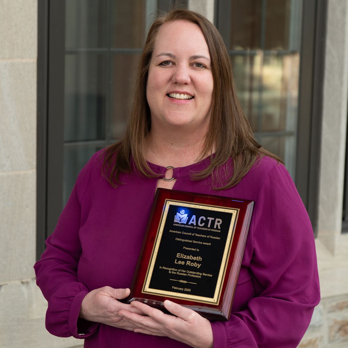 Friends School Russian Teacher Lee Roby Awarded The American