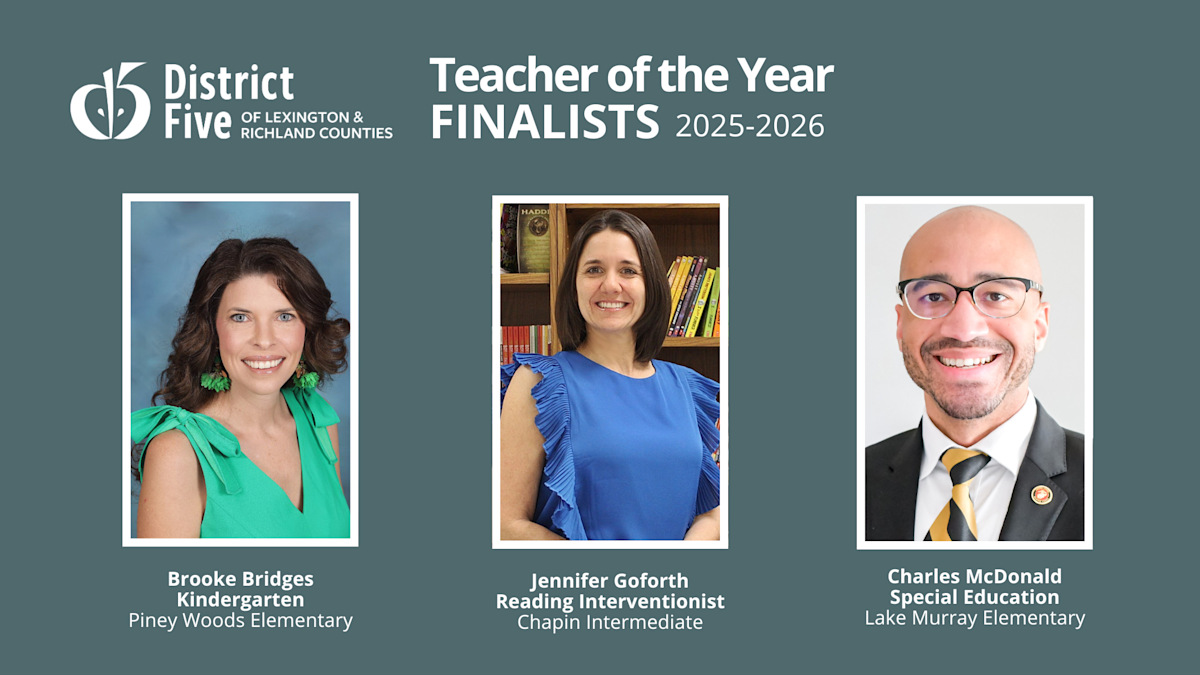 School District Five names 2025-2026 finalists for Teacher of the Year ...