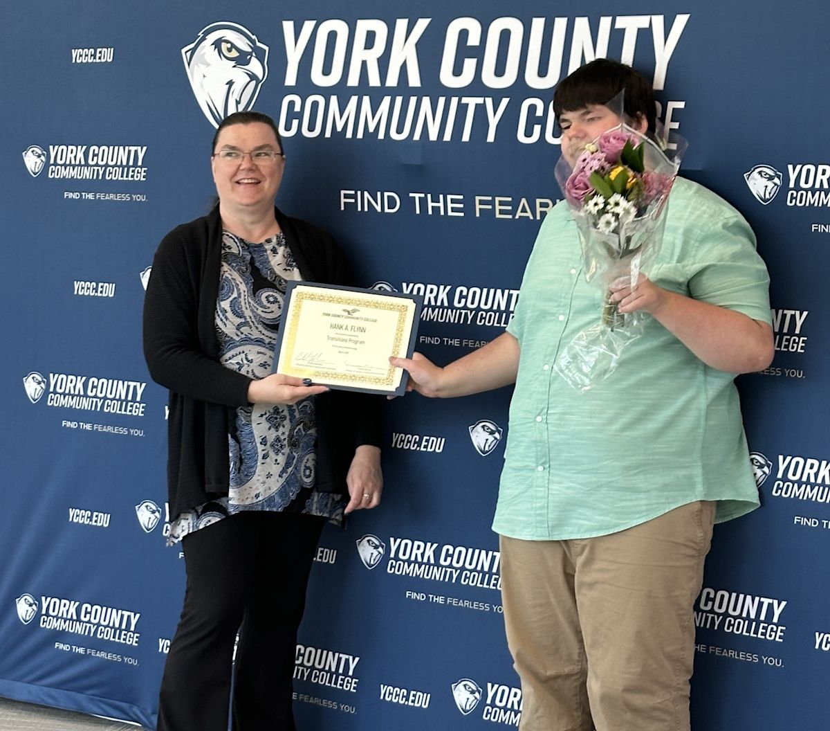 KHS student among first to graduate from first-of-its-kind partnership program with York County Community College
