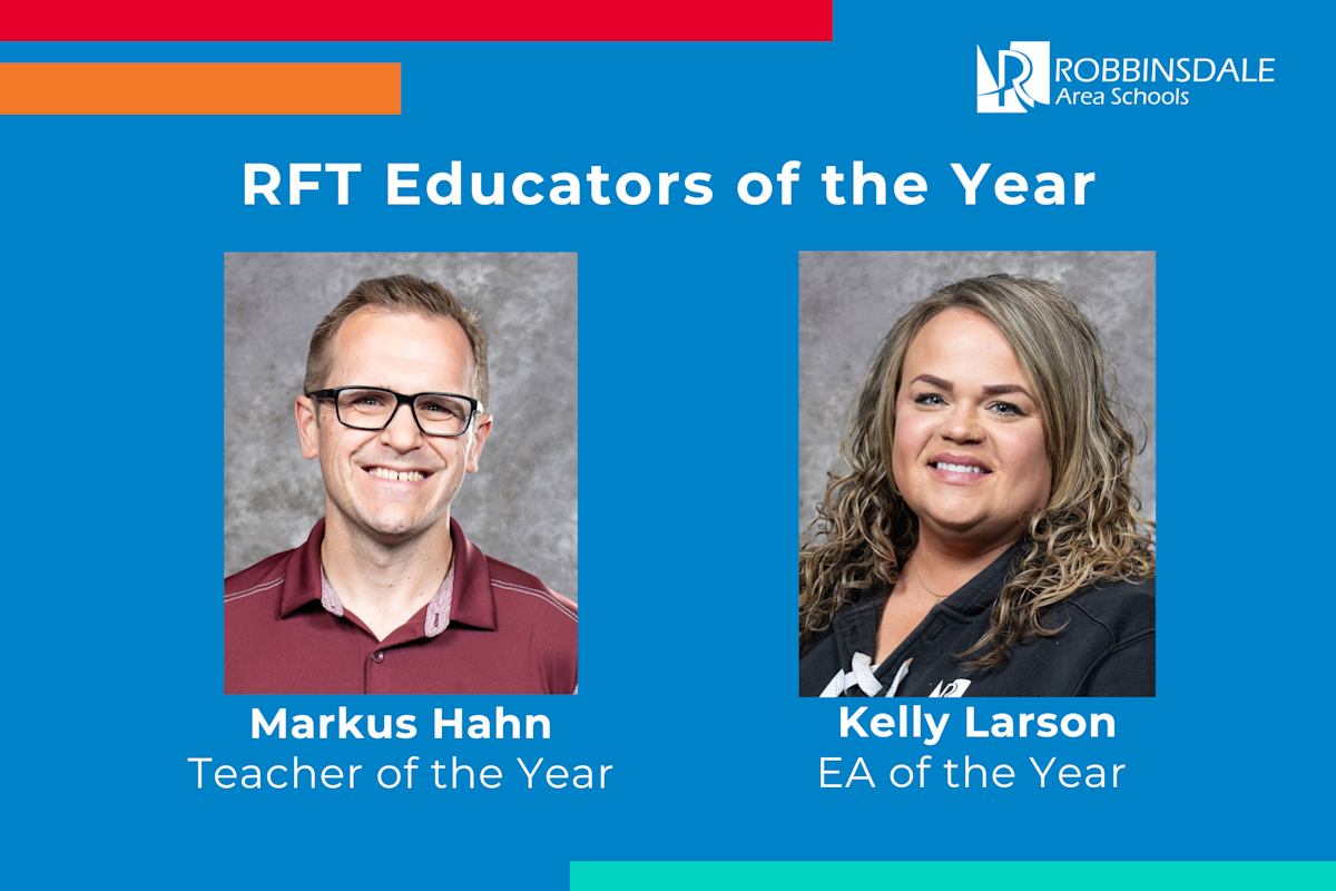 Celebrating the Robbinsdale Teacher and Education Assistant of the