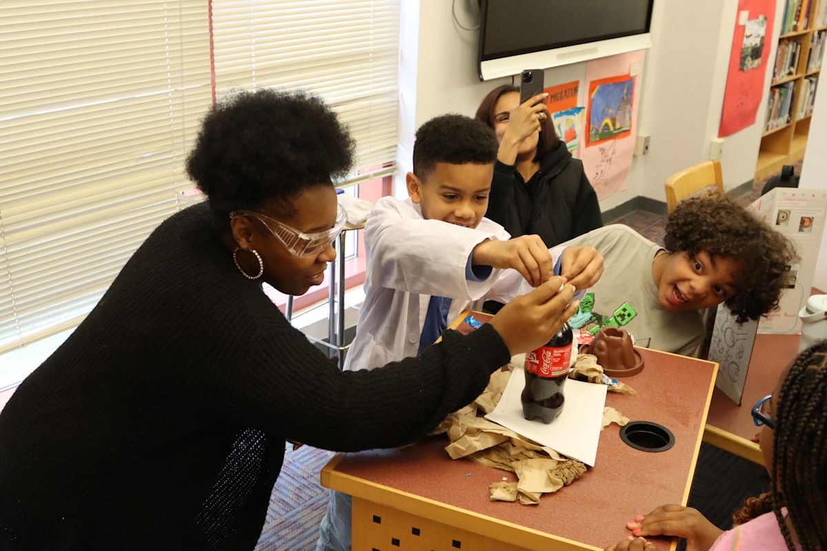 Second graders at BTA show off their skills at science fair | News ...