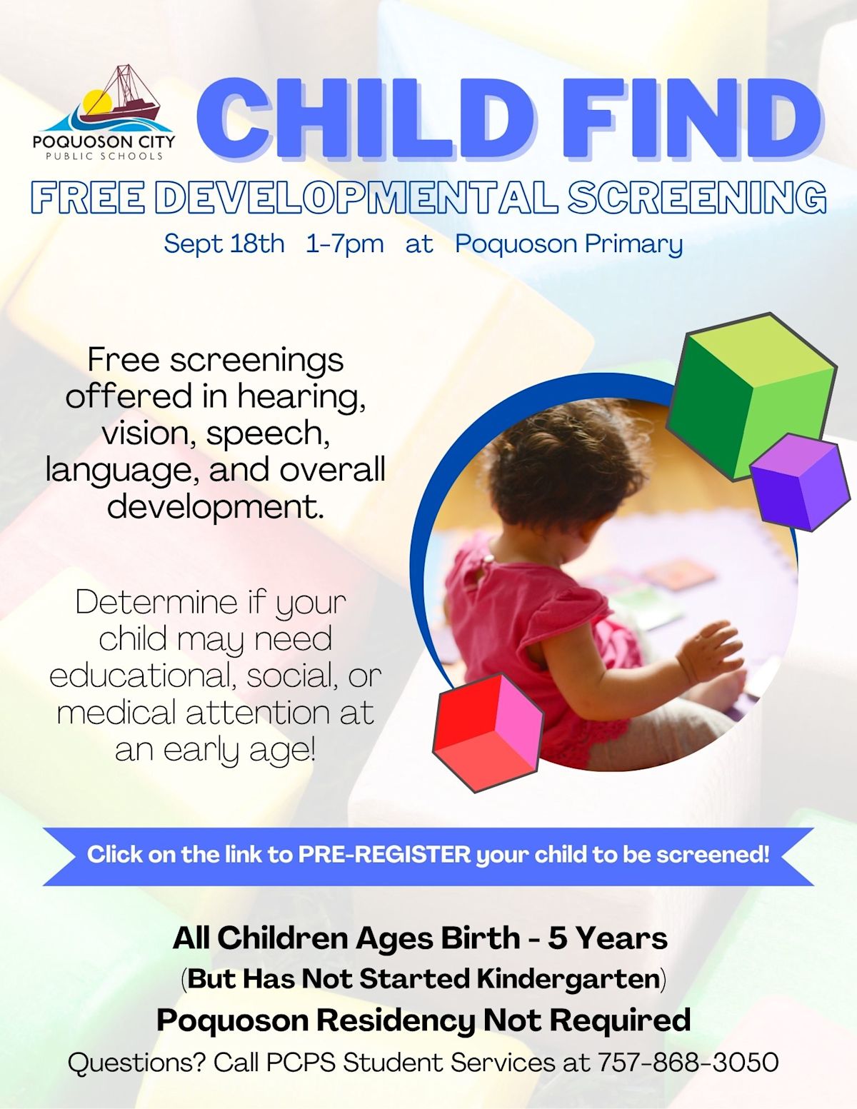 Child Find Event | Default News Page